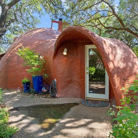 Magical Austin Hobbit House Villa